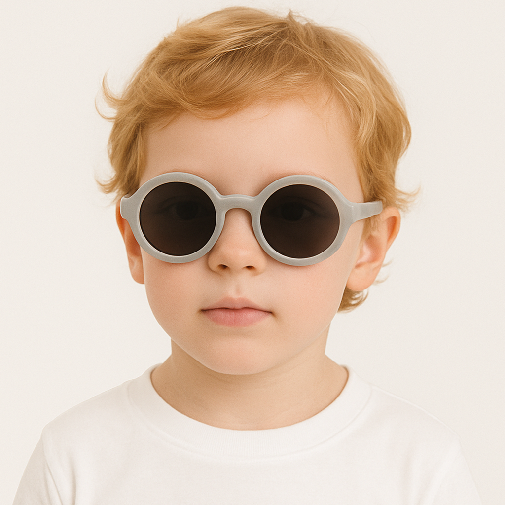 Grey Kids’ Sunglasses – Cool Comfort with UV Protection