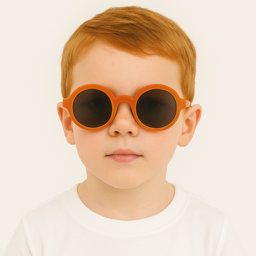 Lunettes de soleil orange pour enfants – Lumineuses, audacieuses et conçues pour le plaisir ! 🍊