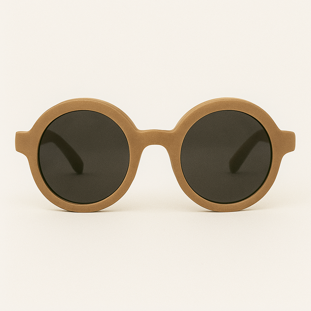 Lunettes de soleil marron pour enfants – Style naturel, protection renforcée 🤎