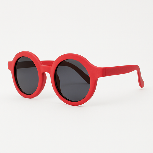 Bright Red Kids’ Sunglasses – 100% UV Protection