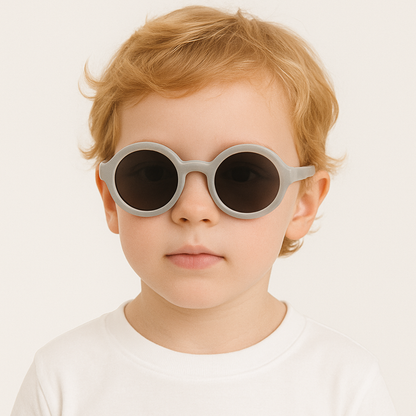 Grey Kids’ Sunglasses – Cool Comfort with UV Protection