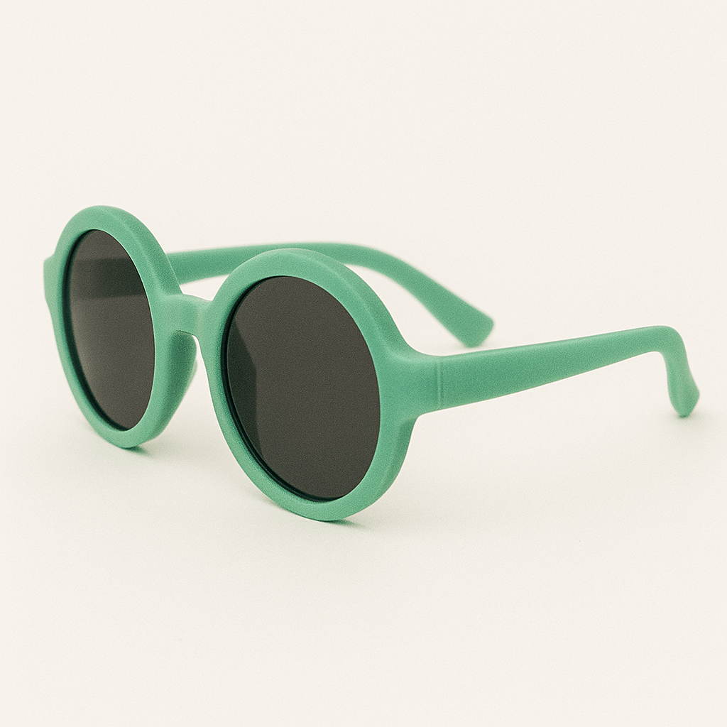 Lunettes de soleil vertes pour enfants – Style frais, protection solaire efficace 🌿